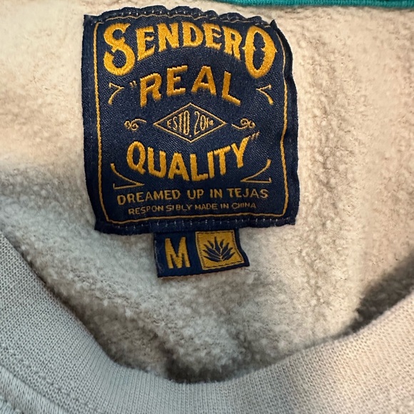 Sendero Crewneck Sweatshirt Size Medium - Picture 2 of 3